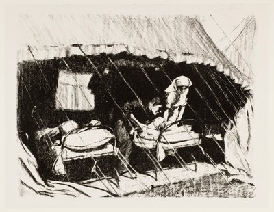 "Uhreiden selvitysasema Ranskassa", 1917 tekijältä Claude Allin Shepperson