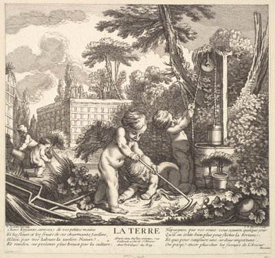 Maapallo, 1700-luku. tekijältä Claude Augustin Duflos