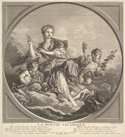 Satyrical Poetry, n. 1741. tekijältä Claude Augustin Duflos