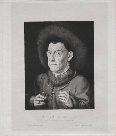 Mies vaaleanpunaisella tekijältä Claude Ferdinand Gaillard