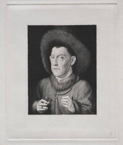 Mies vaaleanpunaisella. tekijältä Claude Ferdinand Gaillard