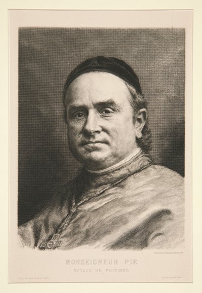 Monsignor Pie tekijältä Claude Ferdinand Gaillard