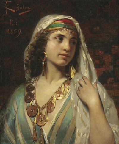 Odalisque tekijältä Claude Ferdinand Gaillard