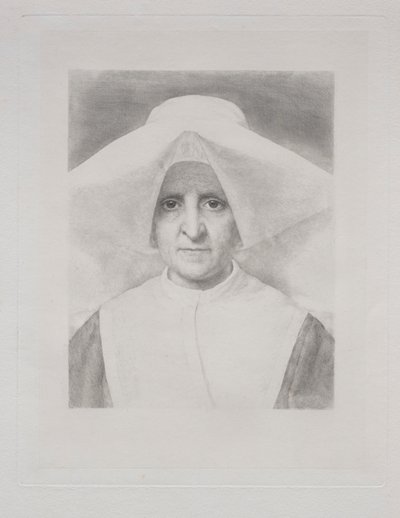 Sisar Rosalie, näkymä edestä. tekijältä Claude Ferdinand Gaillard
