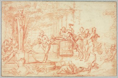 Bacchanal tekijältä Claude Gillot