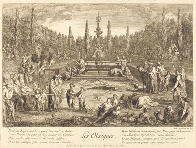 Les Obseques (Hautajaiset) tekijältä Claude Gillot