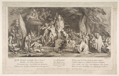 The Passion for Wealth.n.d. tekijältä Claude Gillot