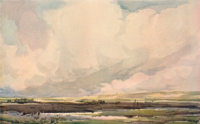 Lähellä Dunwichia, Suffolk, 1910 tekijältä Claude Hayes