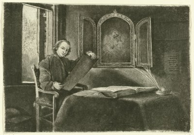 Ponce-François Copetten muotokuva Abraham Francenina tekijältä Claude Henri Watelet