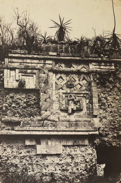 Nunnaluostari, Uxmal tekijältä Claude Joseph Désiré Charnay