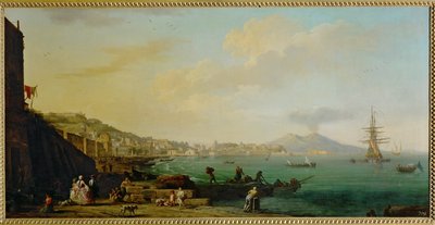 Näkymä Napoliin ja Vesuviukseen ... tekijältä Claude Joseph Vernet