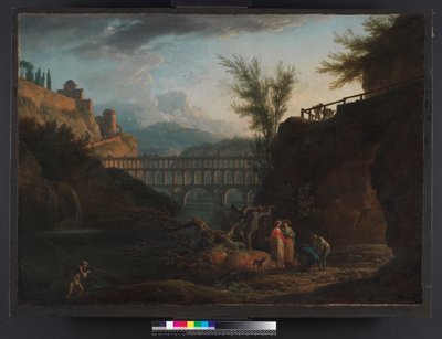 Keskipäivä, 1760 tekijältä Claude Joseph Vernet