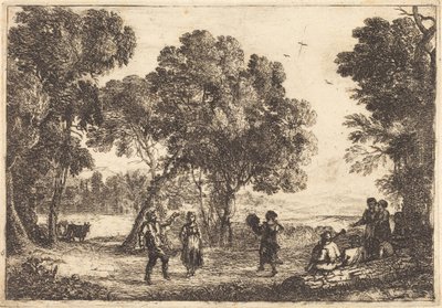 Tanssi puiden alla tekijältä Claude Lorrain