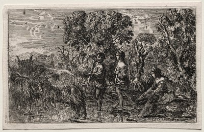 Fordin ylitys, 1634. tekijältä Claude Lorrain