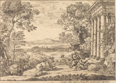 Mercury ja Argus (Mercury ja Argus) tekijältä Claude Lorrain