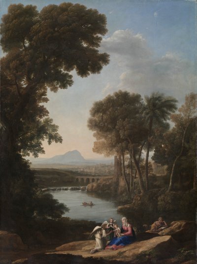 Lepää lennolla Egyptiin tekijältä Claude Lorrain