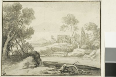 River Scene tekijältä Claude Lorrain