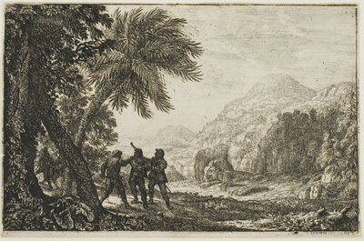 Brigandien kohtaus tekijältä Claude Lorrain
