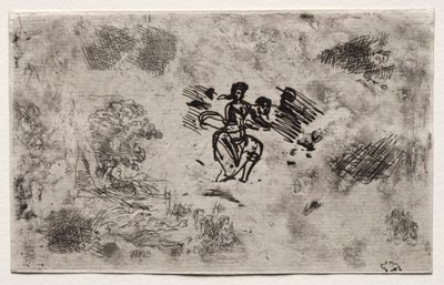Tutkimus istuvasta naisesta ja muita luonnoksia tekijältä Claude Lorrain