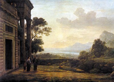 Hagarin karkottaminen tekijältä Claude Lorrain