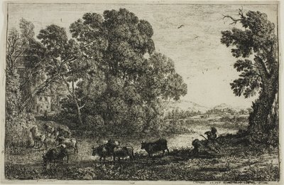 Lehmänpaimen tekijältä Claude Lorrain