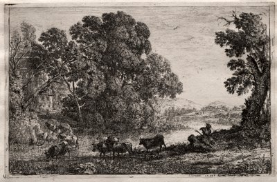 Lehmänpaimen tekijältä Claude Lorrain