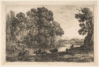 Lehmänpaimen, 1636. tekijältä Claude Lorrain
