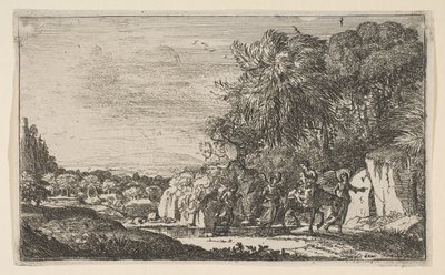 Lento Egyptiin, n. 1630-31. tekijältä Claude Lorrain