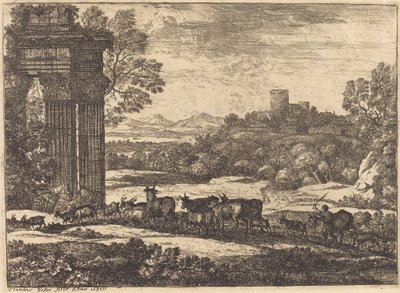 Lauma palaa myrskyisellä säällä tekijältä Claude Lorrain