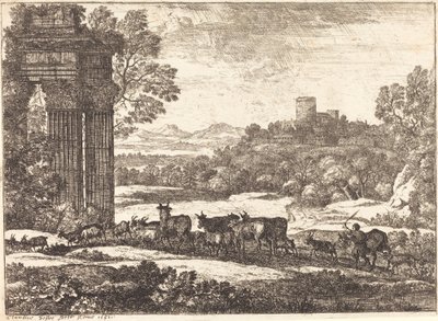 Lauma palaa myrskyisellä säällä tekijältä Claude Lorrain