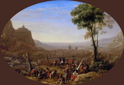 Susan sola, jonka Louis XIII otti vuonna 1629, noin 1631. tekijältä Claude Lorrain