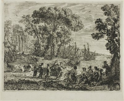 Europan raiskaus tekijältä Claude Lorrain