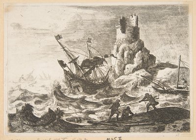 Haaksirikko, n. 1638-41. tekijältä Claude Lorrain