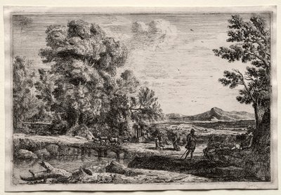 Puinen silta tekijältä Claude Lorrain