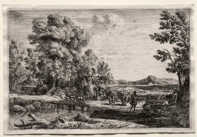 Puinen silta. tekijältä Claude Lorrain