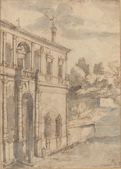 Paavi Juliuksen huvila tekijältä Claude Lorrain