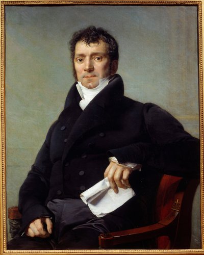 Claude Marie Morinin muotokuva Claude-Marie Dubufen maalaus (1790-1864) 1800-luvun Nantes, Musee des Beaux Arts tekijältä Claude Marie Dubufe