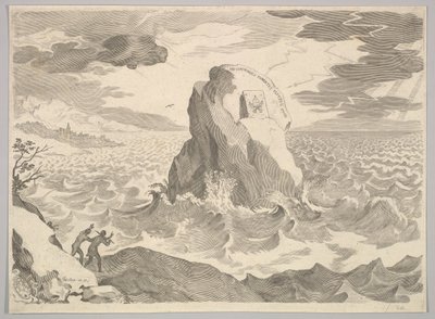 Allegoria Pelagian Harhaoppia vastaan ​​Allegoria Pelagian harhaoppia vastaan ​​ja Armo..., 1600-luku. tekijältä Claude Mellan