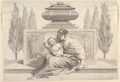 Allegoria Itävallan Annan kunniaksi, n. 1643. tekijältä Claude Mellan