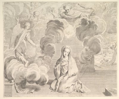 Ilmoitus, 1666. tekijältä Claude Mellan