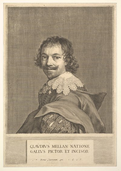 Claude Mellan: Omakuva, 1635. tekijältä Claude Mellan