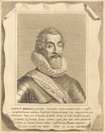 Claude de Marolles tekijältä Claude Mellan