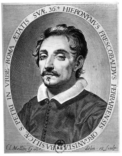 Girolamo Frescobaldi 1583 - 1643 oli ferrarasta kotoisin oleva muusikko tekijältä Claude Mellan