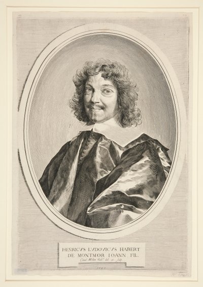 Henri Louis Habert de Montmor tekijältä Claude Mellan