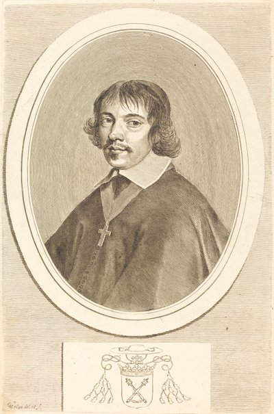 Jean-Francois Paul de Gondi, Retzin kardinaali tekijältä Claude Mellan