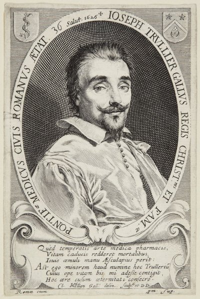 Joseph Trullier tekijältä Claude Mellan