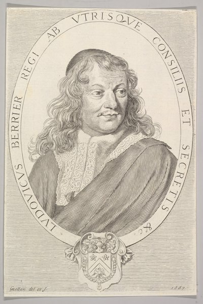 Louis Berryer, 1667. tekijältä Claude Mellan