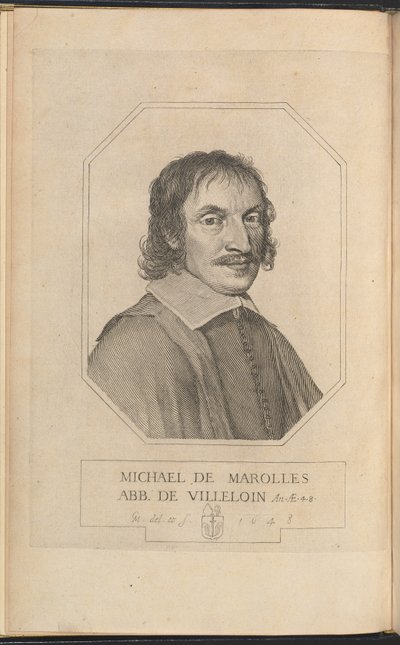 Michael Marollesista tekijältä Claude Mellan