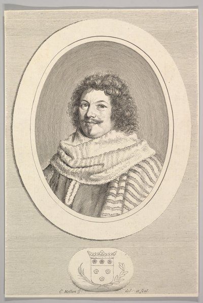René de Longueil, Marquis de Maisons. tekijältä Claude Mellan
