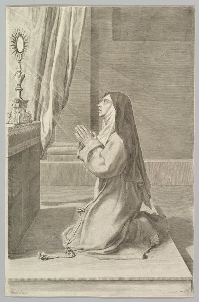 St. Claire, 1667. tekijältä Claude Mellan